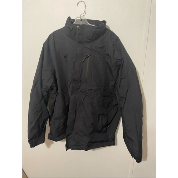 Brand New Golden Camel Men’s XXL 2XL Black 3 in 1 Ski Snow Jacket Coat Packable - Picture 1 of 9